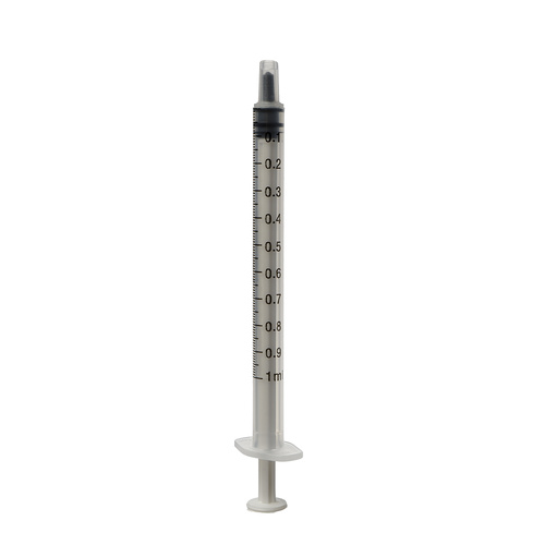 Injekční stříkačka - třídílná, 1 ml, LS, sterilní