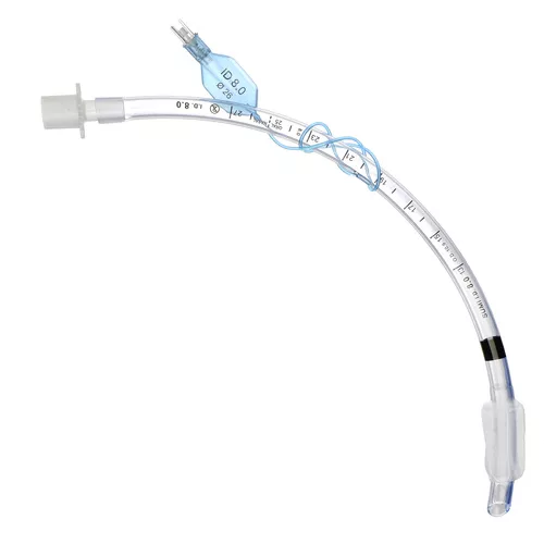 Endotracheální rourka s manžetou, vel. 8 mm, silikonizovaná