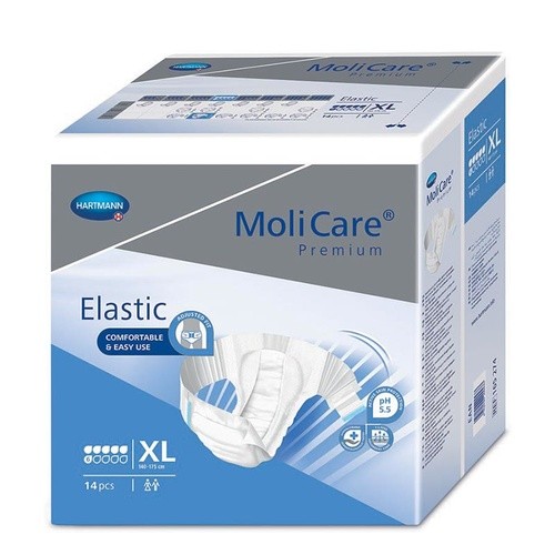 MoliCare Premium Elastic 6 kapek - velikost XL