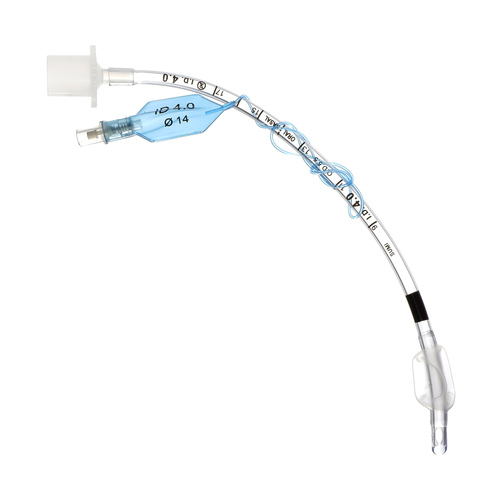 Endotracheální rourka s manžetou, vel. 4 mm, silikonizovaná