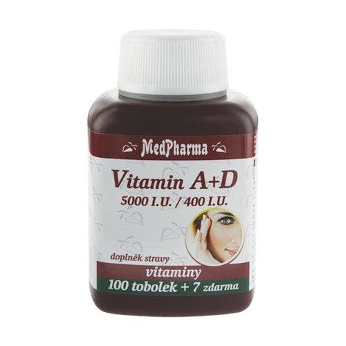 Vitamin A+D (5000 m.j./400 m.j.) - 107 tob.