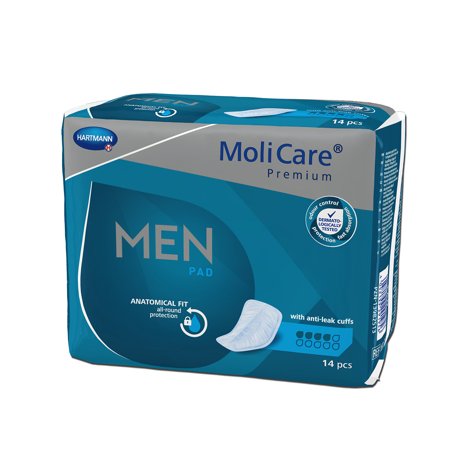 MoliCare Man 4 kapky, savost 546 ml, 14 ks