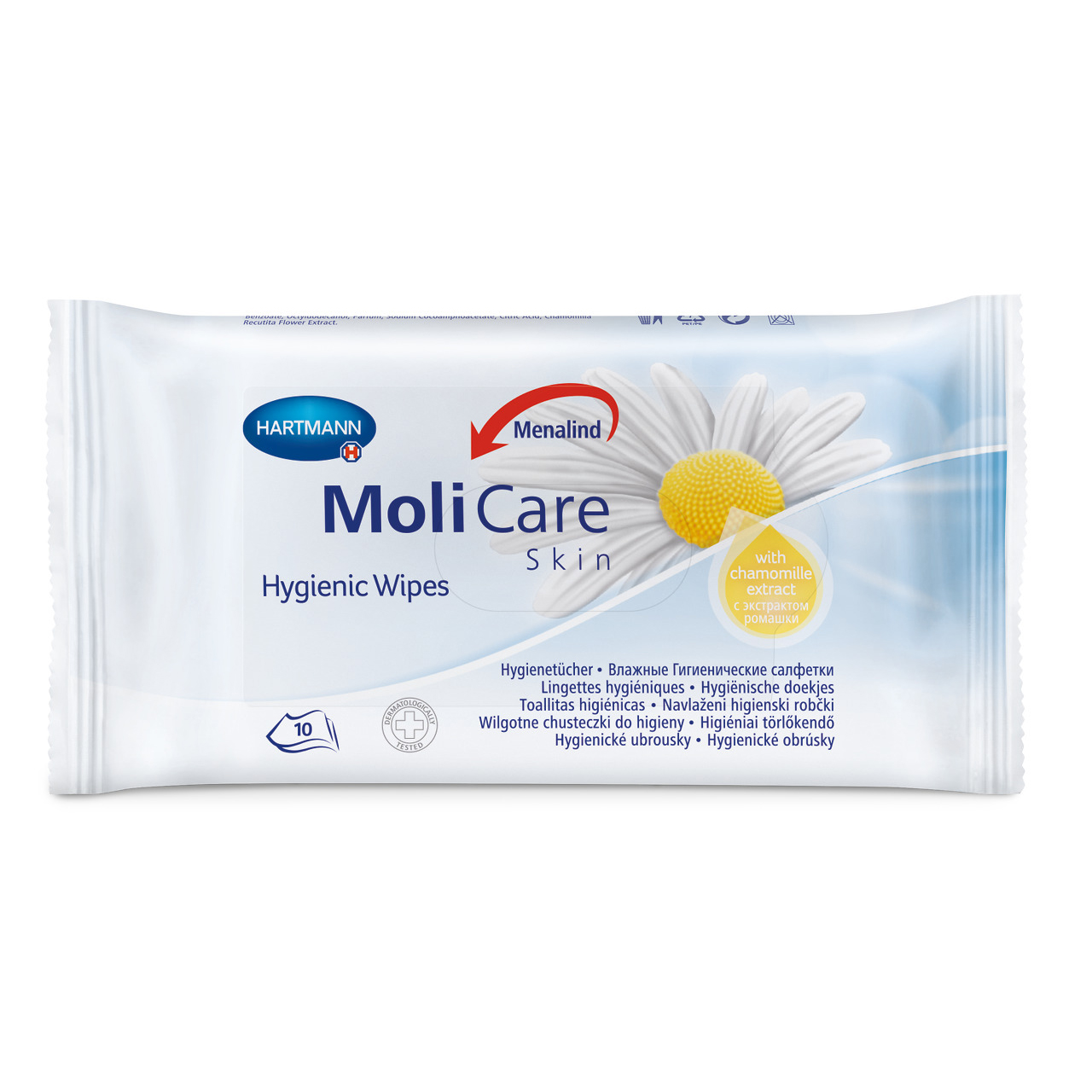 Molicare Skin hygienické ubrousky 10 ks