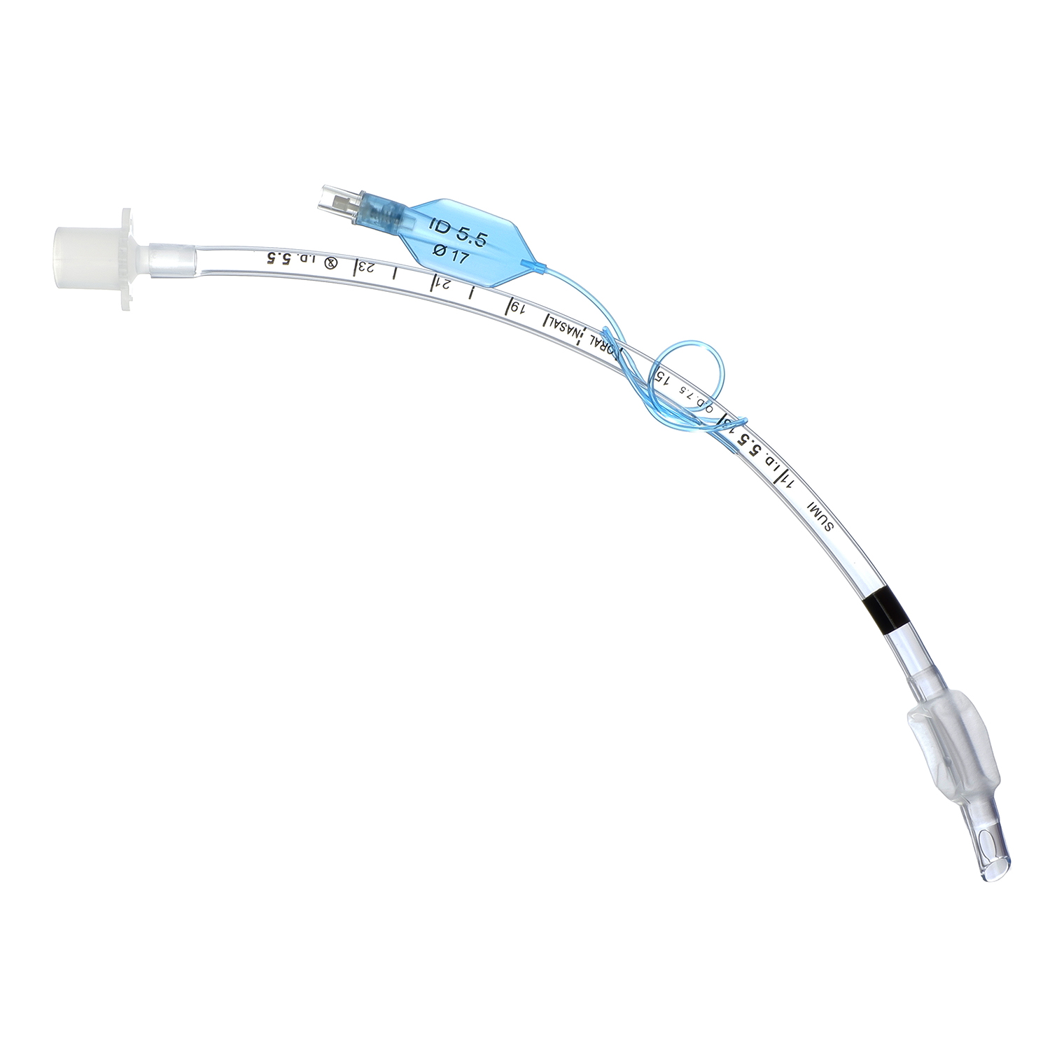 Endotracheální rourka s manžetou, vel. 5,5 mm, silikonizovaná