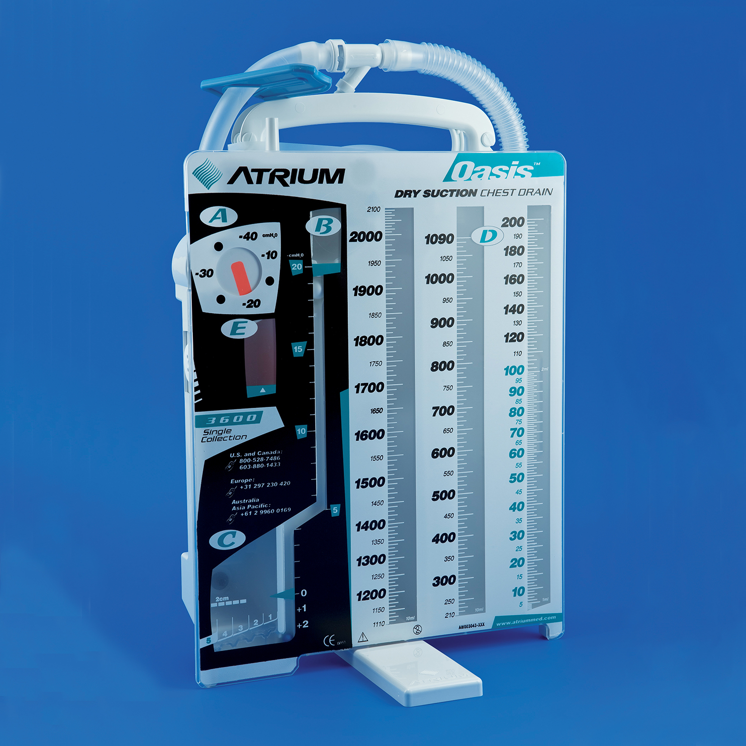 ATRIUM Oasis - hrudní drenážní systém pro 1 drén
