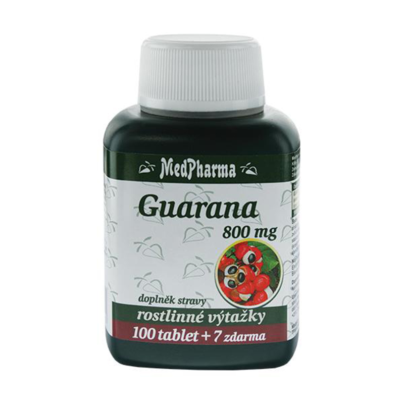 Guarana 800 mg - 107 tbl.