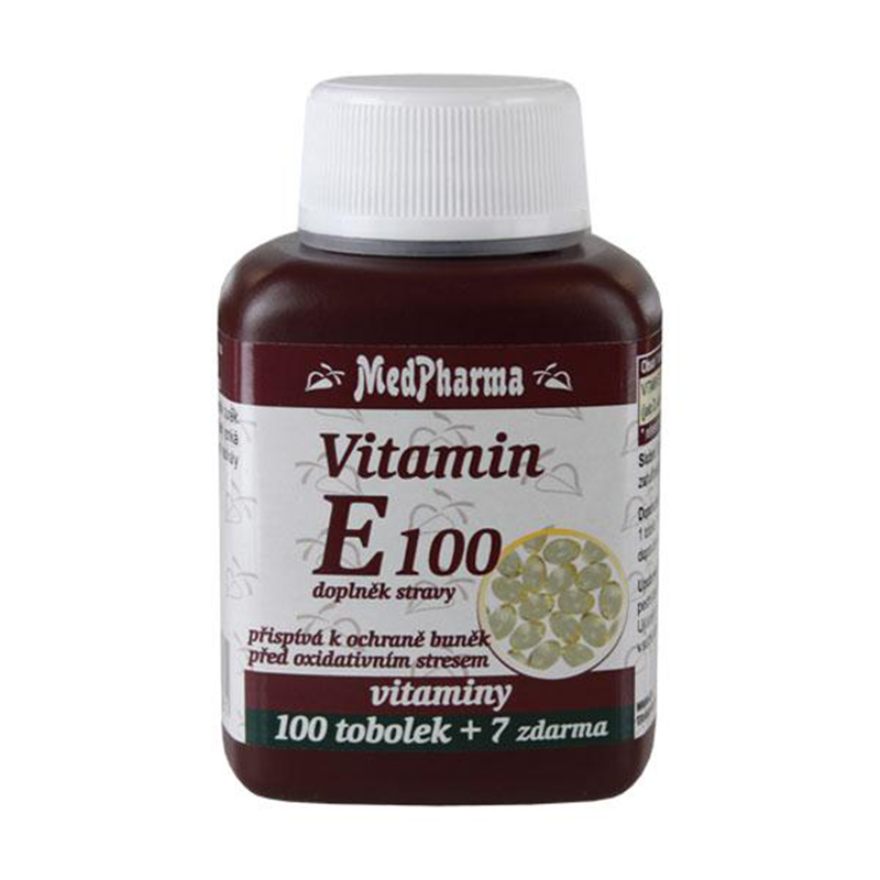 Vitamin E 100 - 107 tob.