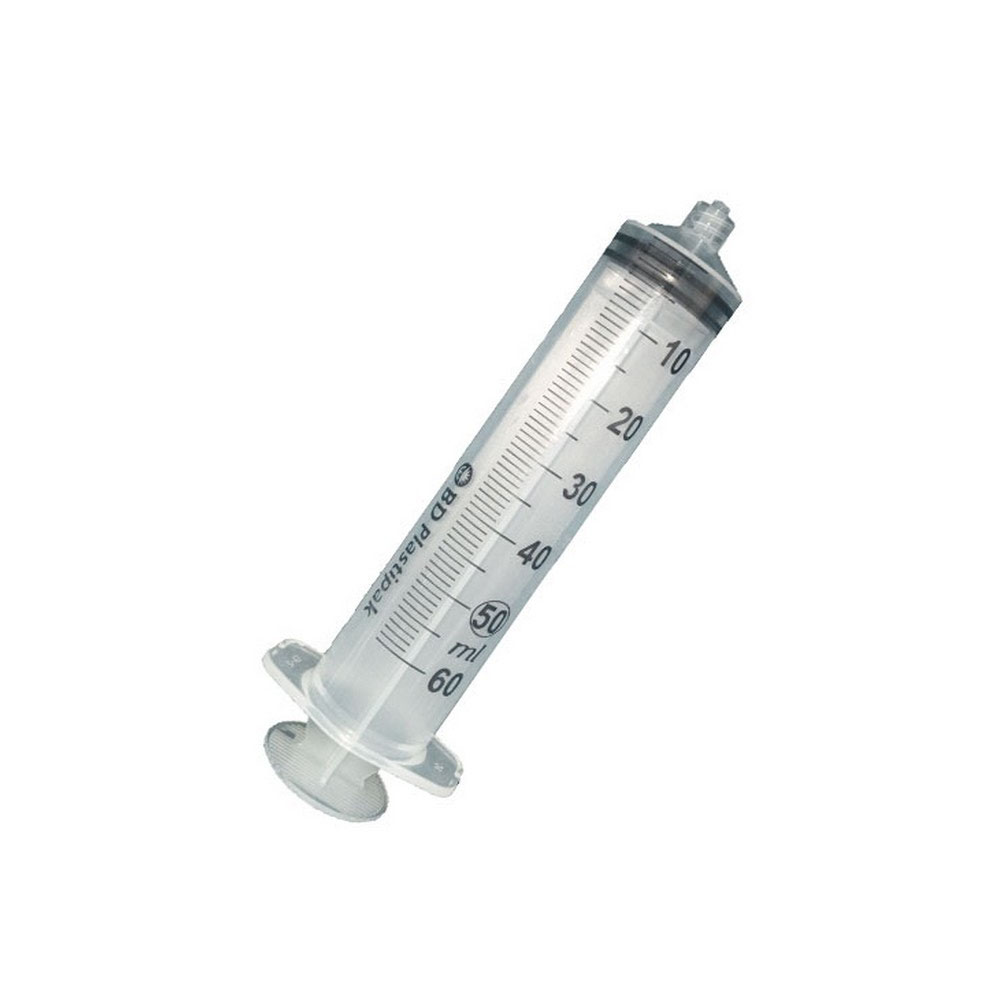 Injekční stříkačka BD Plastipak - trojdílná, Luer-Lock, 50/60 ml